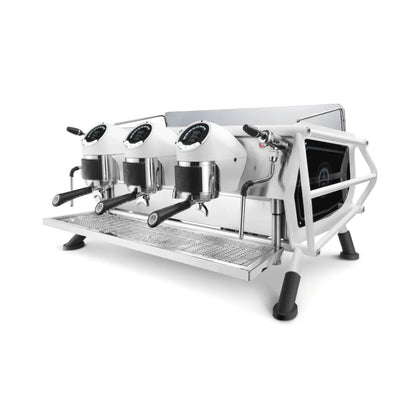 Sanremo Café Racer: Custom Made Espresso Machine 2/3 Group - Advanced Stainless Steel Boiler White