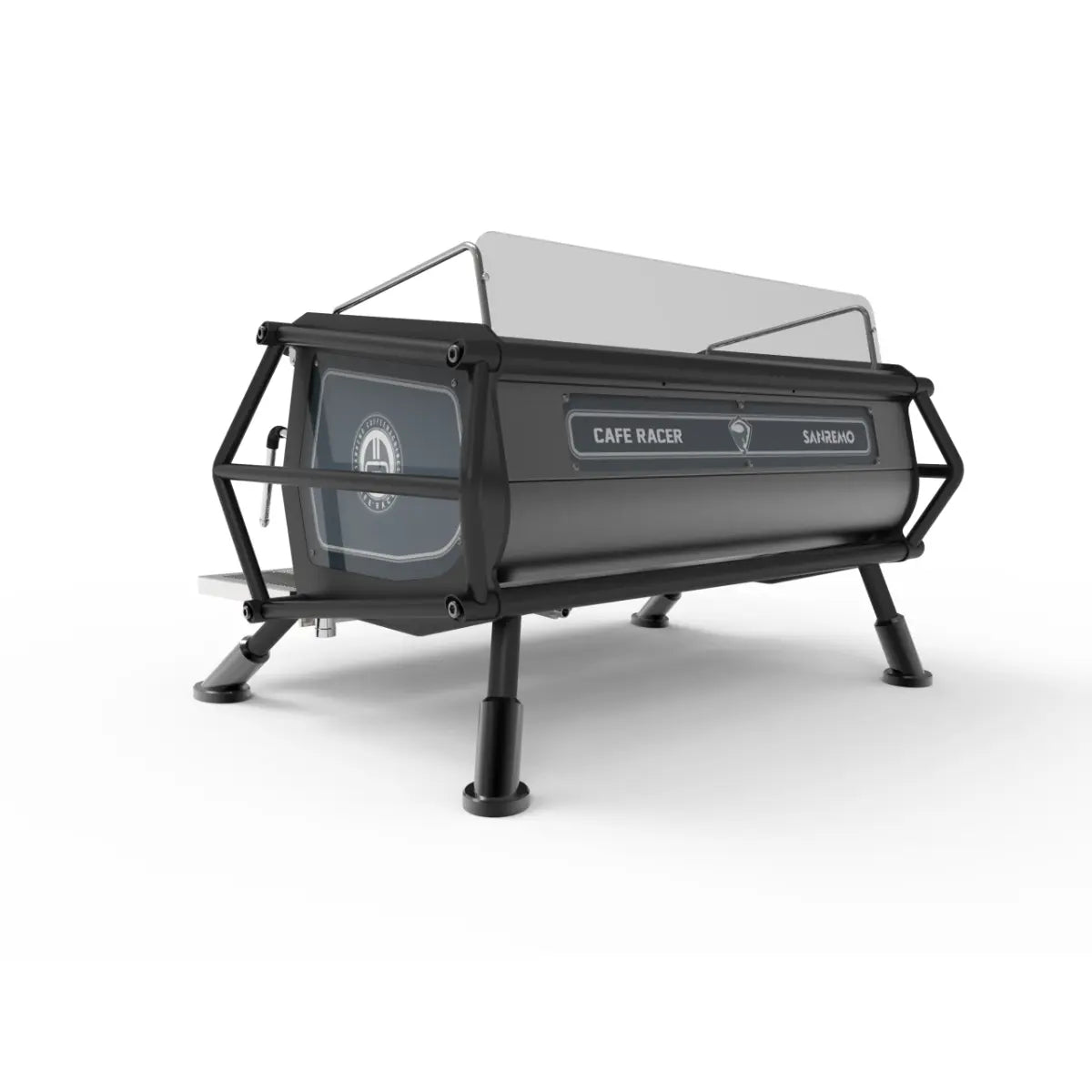 Sanremo Café Racer Freedom Espresso Machine 3 Group - Advanced Stainless Steel Boiler Black-Black