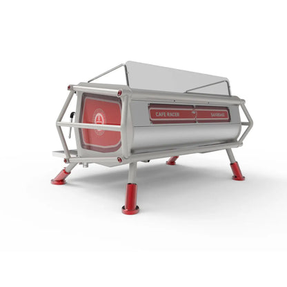 Sanremo Café Racer Freedom Espresso Machine 3 Group - Advanced Stainless Steel Boiler Steel-Red