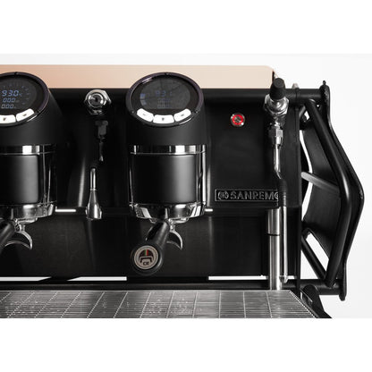 Sanremo Café Racer: Naked Espresso Machine 2/3 Group - Advanced Stainless Steel Boiler