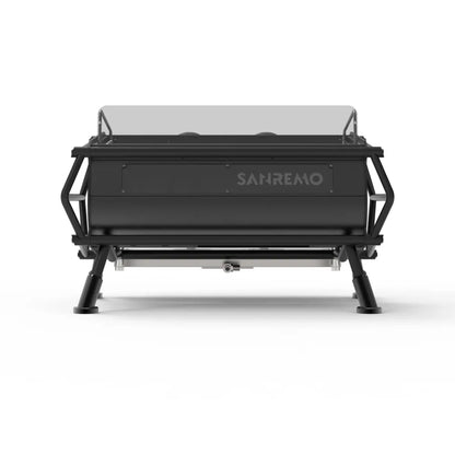 Sanremo Café Racer: Naked Espresso Machine 2 Group - Advanced Stainless Steel Boiler Black