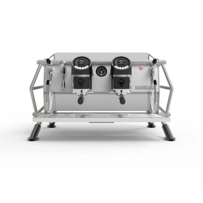 Sanremo Café Racer: Naked Espresso Machine 2 Group - Advanced Stainless Steel Boiler Steel Black
