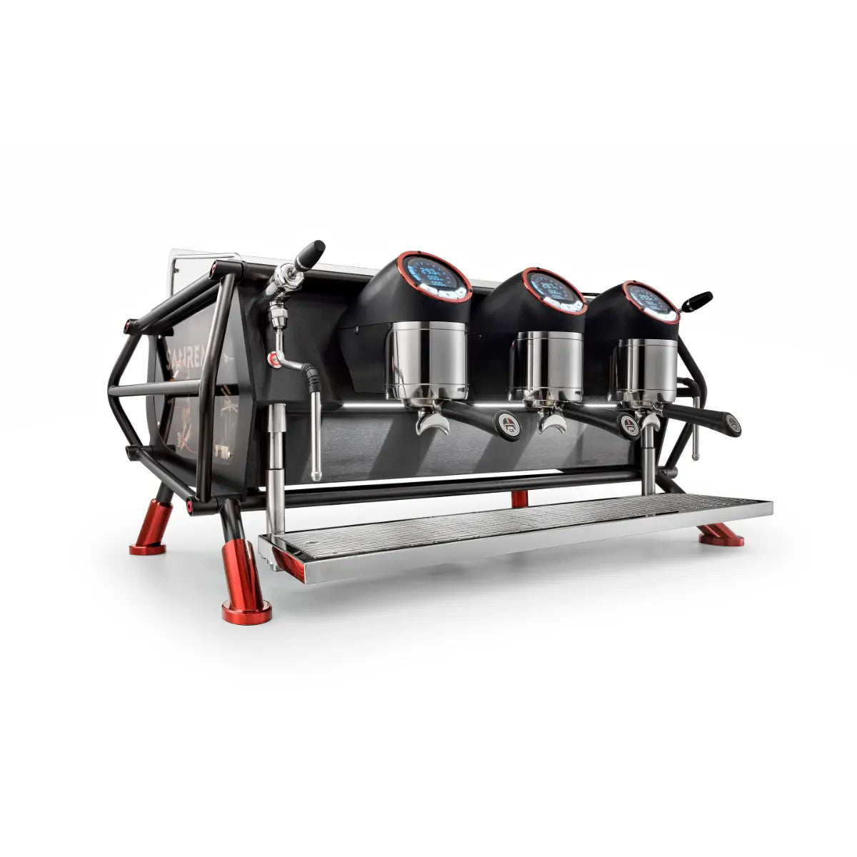 Sanremo Café Racer: Naked Espresso Machine 3 Group - Advanced Stainless Steel Boiler