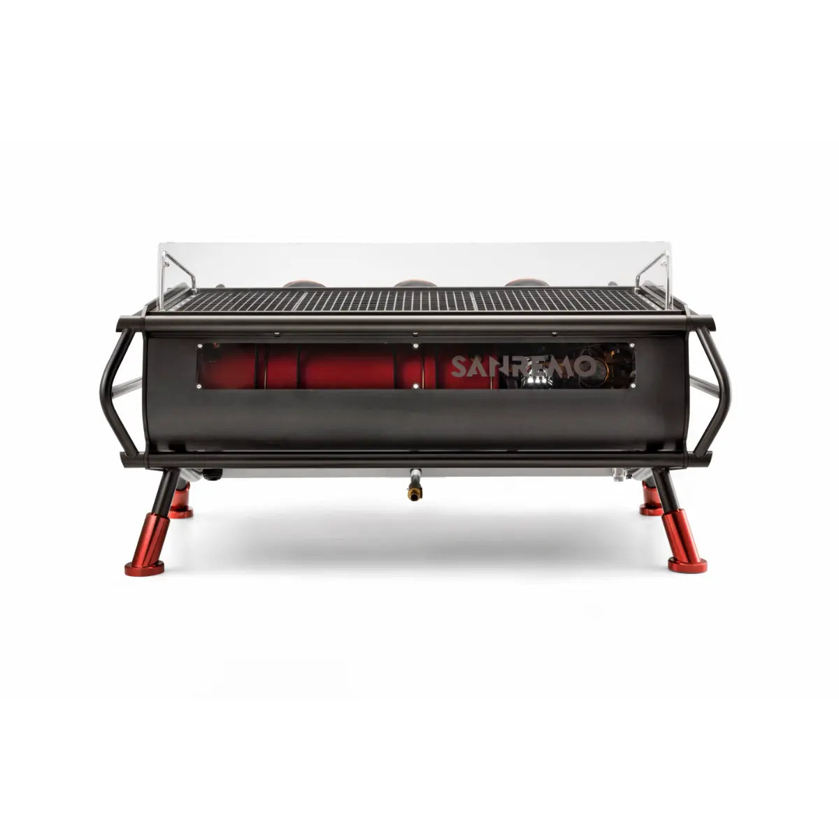 Sanremo Café Racer: Naked Espresso Machine 3 Group - Advanced Stainless Steel Boiler