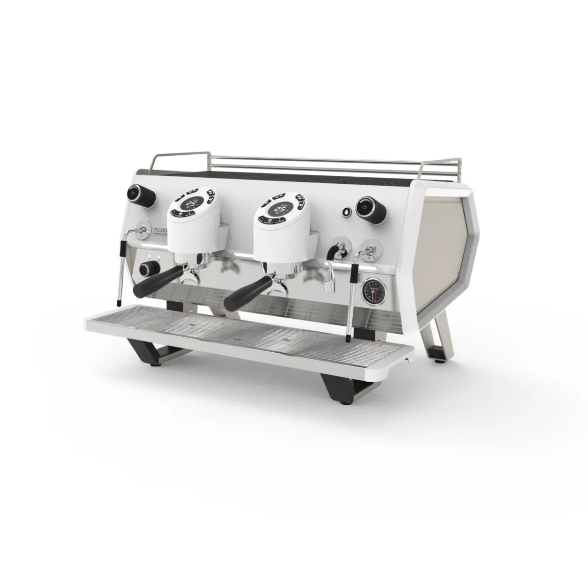 Sanremo D8 Pro 2 Group Espresso Machine - PID & Pre-infusion White and Champagne