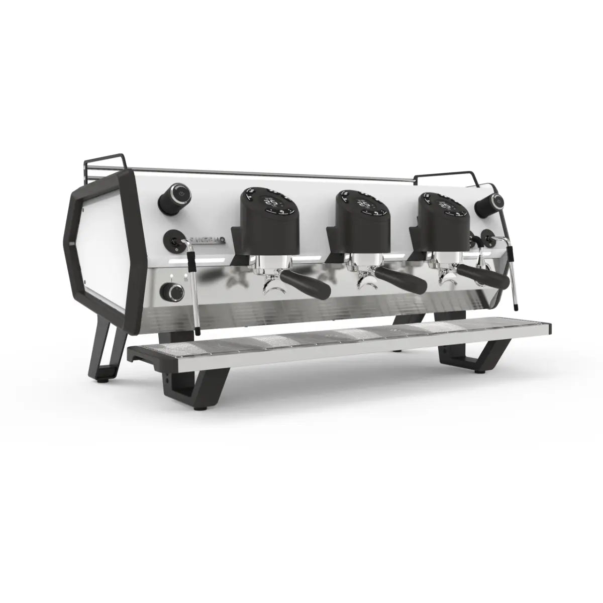 Sanremo D8 Pro 3 Group Espresso Machine - PID & Pre-infusion Black and White