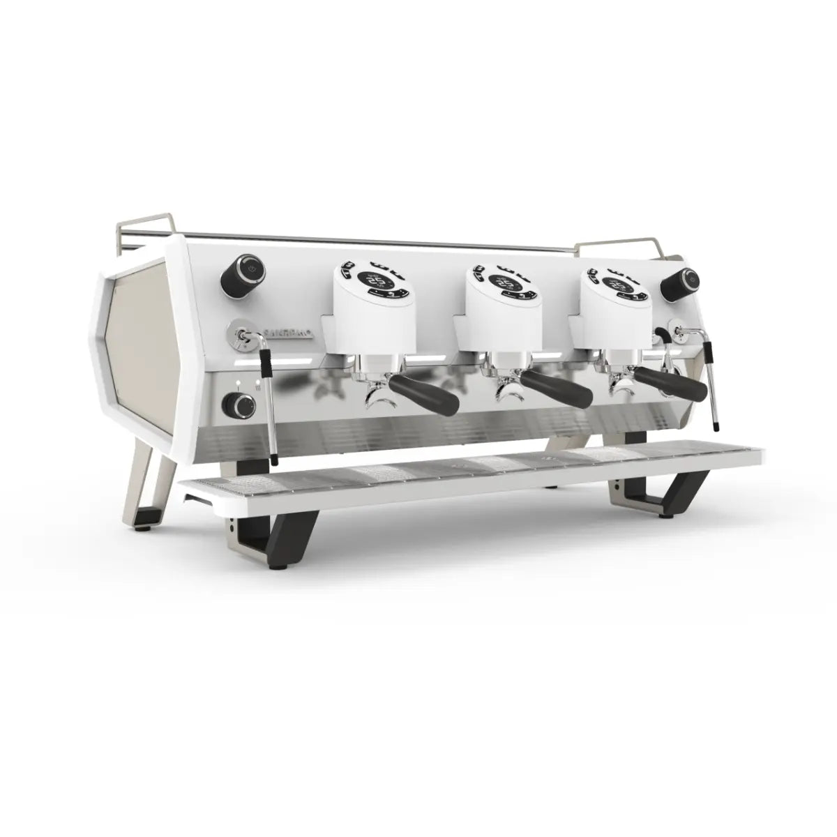 Sanremo D8 Pro 3 Group Espresso Machine - PID & Pre-infusion White and Champagne