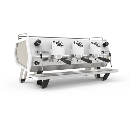 Sanremo D8 Pro 3 Group Espresso Machine - PID & Pre-infusion White and Champagne