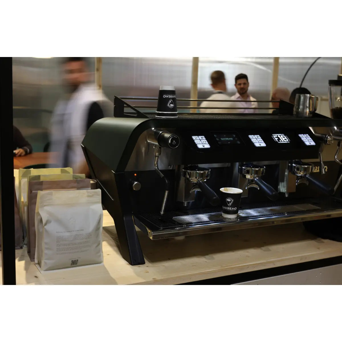 Sanremo F18 Multi-Boiler Host Milan 2025 - Prime Coffee Suppliers