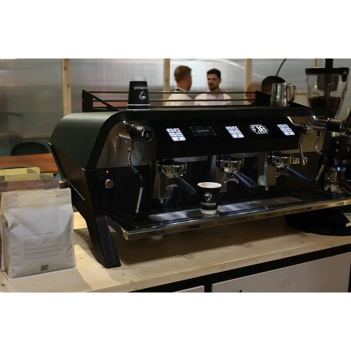Sanremo F18 Multi-Boiler Host Milan 2025 - Prime Coffee Suppliers