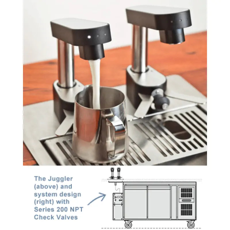 Six Simple Machines The Juggler Milk Dispenser