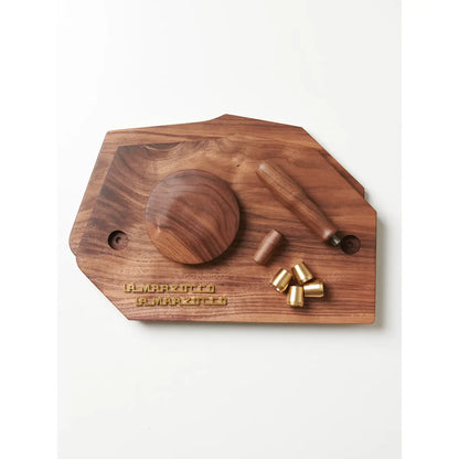 Specht GS3 AV Wood Kit for La Marzocco GS3 Premium Walnut Brass