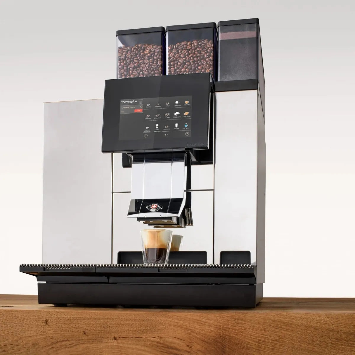 Thermoplan B&W4 compact CTMP2RS Espresso Machine - Fully Automatic, Bean to cup - Espresso Machine - Prime Coffee Suppliers
