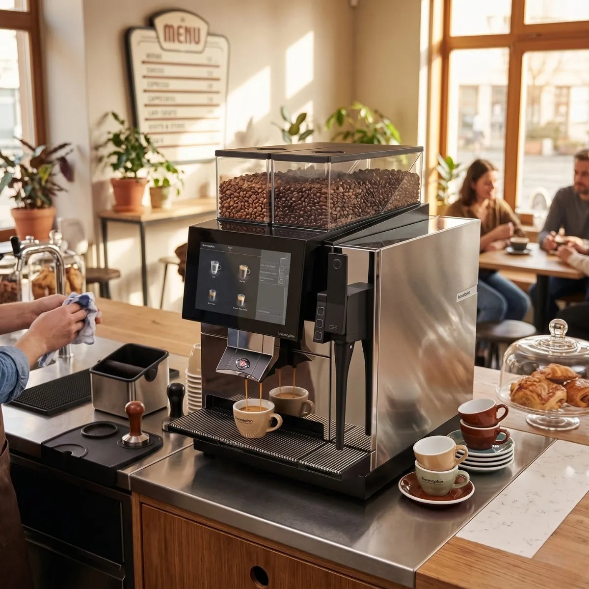 Thermoplan B&W4 CTS2 Espresso Machine - Airsteam Technology + Bean to Cup - Espresso Machine - Prime Coffee Suppliers