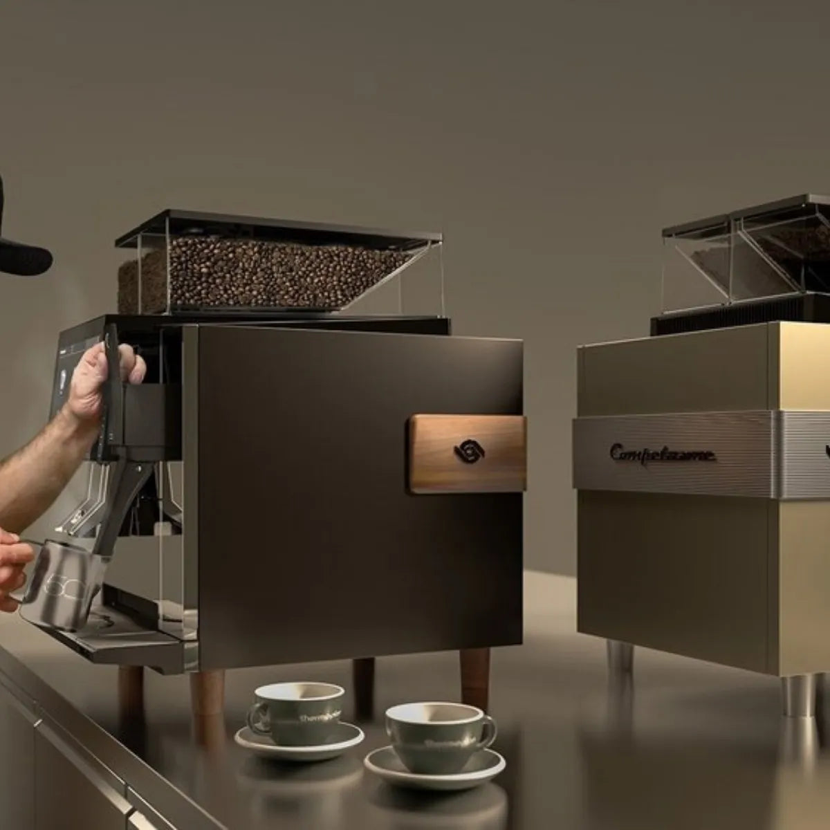  Thermoplan B&W4 Competizione Espresso Machine - High-Volume, Bean to Cup - Bean to cup Espresso Machine - Prime Coffee Supliers