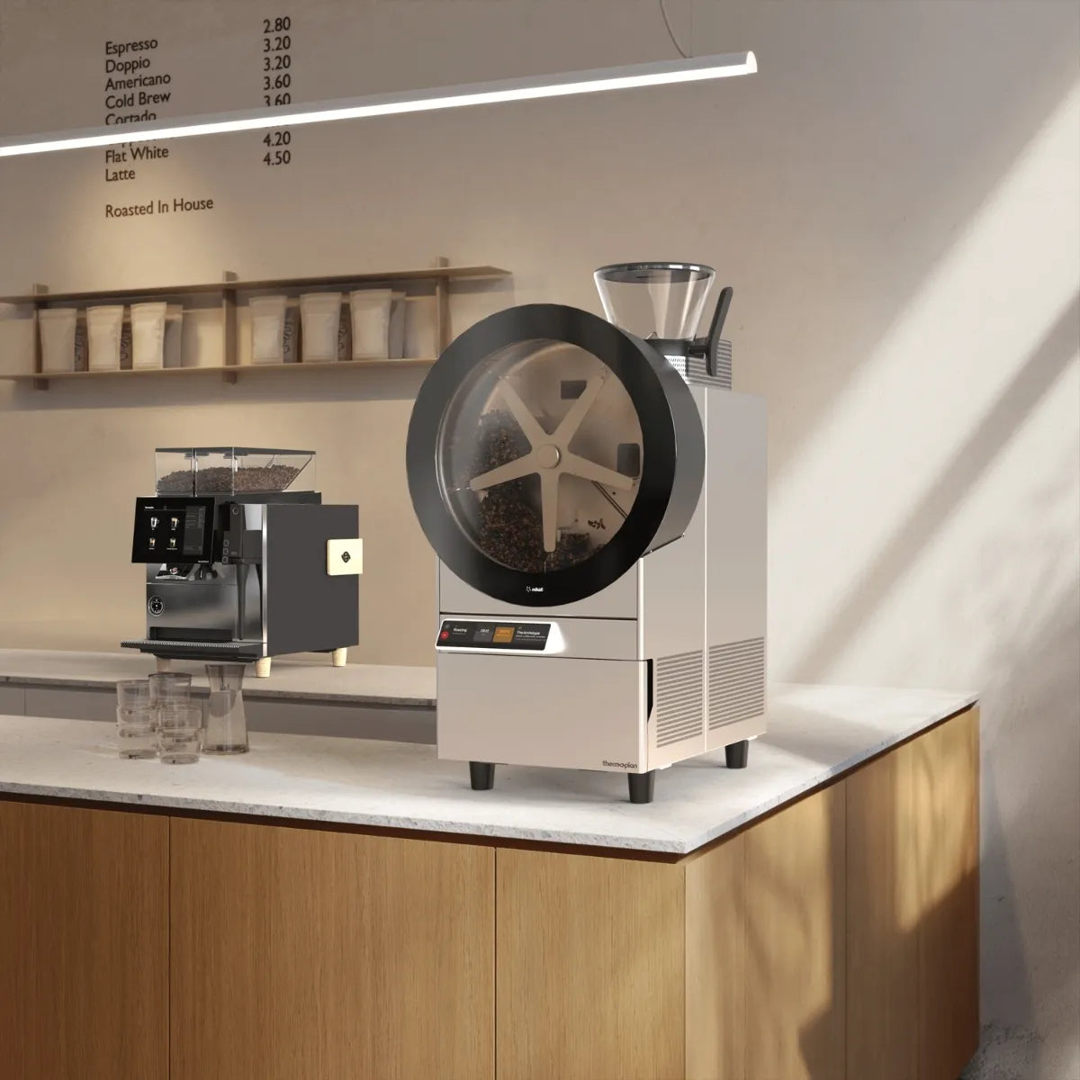 Thermoplan Mikafi Coffee Roaster - Fully Automated  - Coffee Roaster - Prime Coffee Suppliers