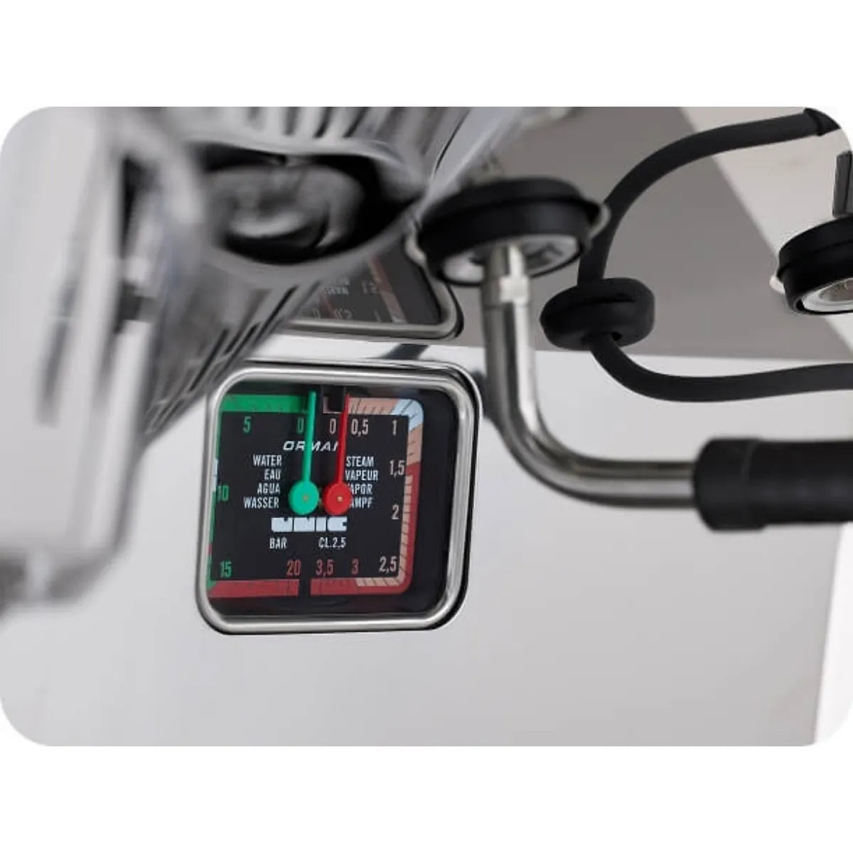 UNIC Aura Espresso Machine - Dosamat, Steamair + 250-600 Cups per Day - Espresso Machine - Prime Coffee Suppliers