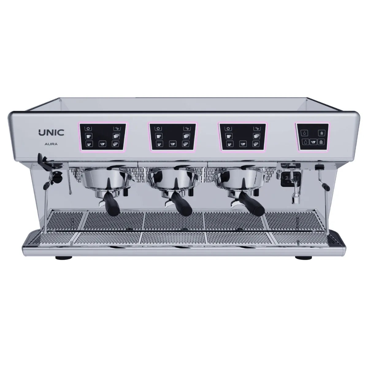 UNIC Aura Espresso Machine - Dosamat, Steamair + 250-600 Cups per Day - Espresso Machine - Prime Coffee Suppliers