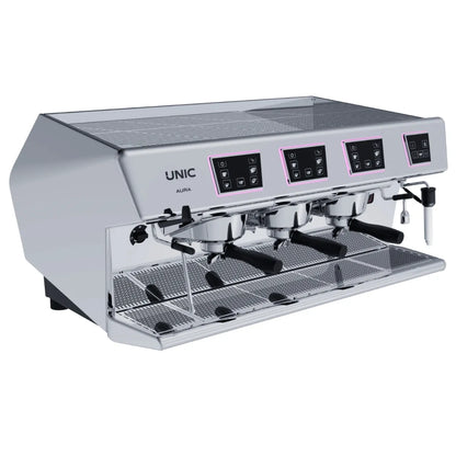 UNIC Aura Espresso Machine - Dosamat, Steamair + 250-600 Cups per Day - Espresso Machine - Prime Coffee Suppliers