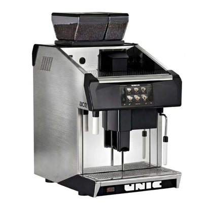 UNIC Tango Ace Espresso Machine - Bean to Cup + 200 Cups per Day - Espresso Machine - Prime Coffee Suppliers