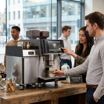 UNIC Tango XP Solo Espresso Machine - Bean to Cup + Thermalink Technology - Espresso Machine - Prime Coffee Suppliers