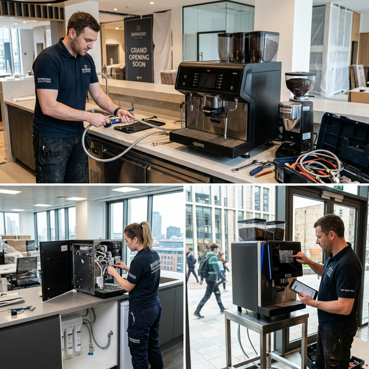 Bean to Cup Coffee Machine Installation
