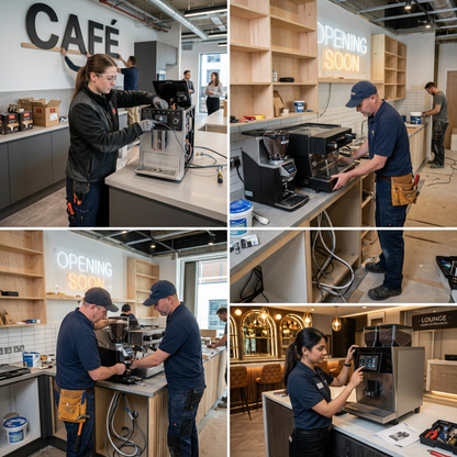Bean to Cup Coffee Machine Installation