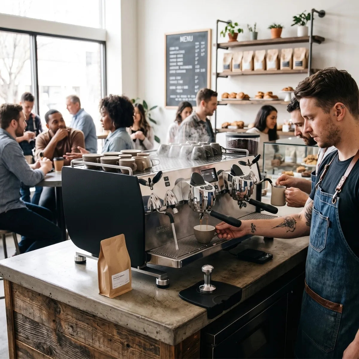 Victoria Arduino Black Eagle Maverick Core Espresso Machine - 2 & 3 Group - Prime Coffee Suppliers