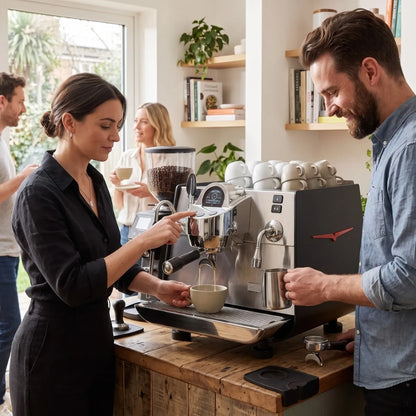 Victoria Arduino E1 Prima Pro Espresso Machine - T3 Genius & VIS - Prime Coffee Suppliers