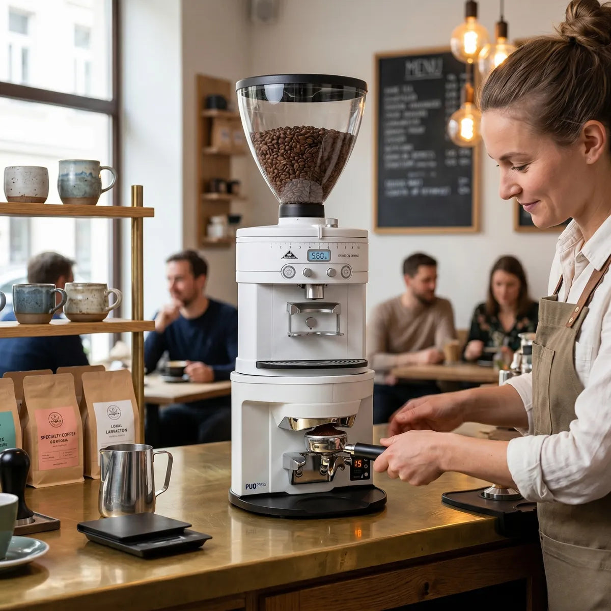 Puqpress M1 Tamper + Mahlkonig K30 Espresso Grinder Bundle Kit - Prime Coffee Suppliers