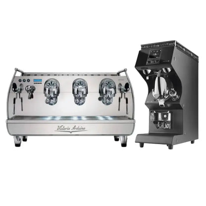 Victoria Arduino Adonis Espresso Machine + Mythos MY75 Grinder Commercial Bundle Kit