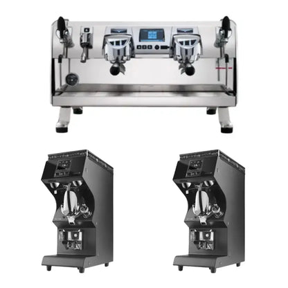 Victoria Arduino Black Eagle VA388 Espresso Machine + Mythos MY85 Grinder Commercial Bundle Kit
