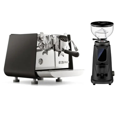 Victoria Arduino E1 Prima Espresso Machine + Fiorenzato All Ground Sense Commercial Bundle Kit