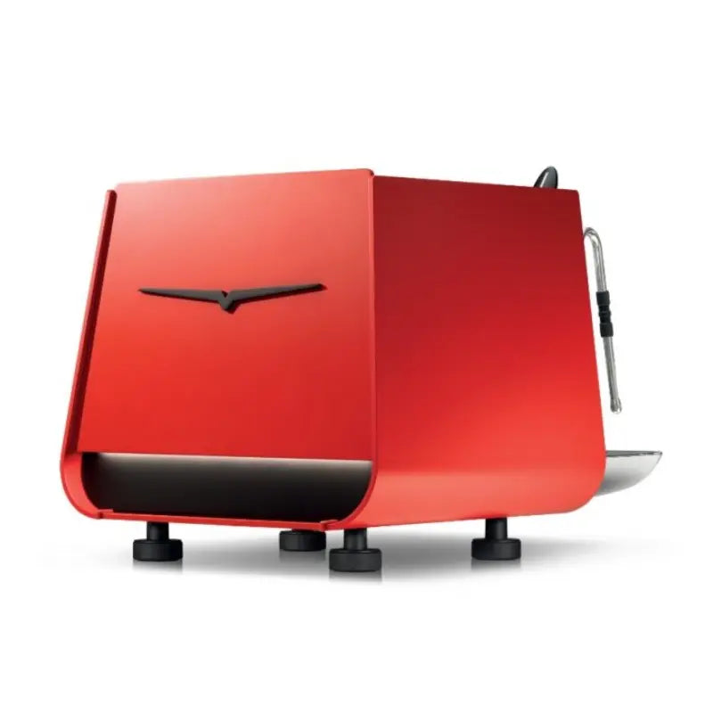 Victoria Arduino E1 Prima Pro Espresso Machine - T3 Genius & VIS Racing Red - Prime Coffee Suppliers