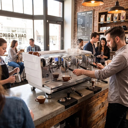 Victoria Arduino White Eagle VA358 Espresso Machine - T3 Technology & Easycream - Prime Coffee Suppliers