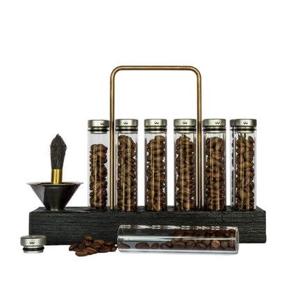 Weber Workshops Bean Cellar Glass Black Wood