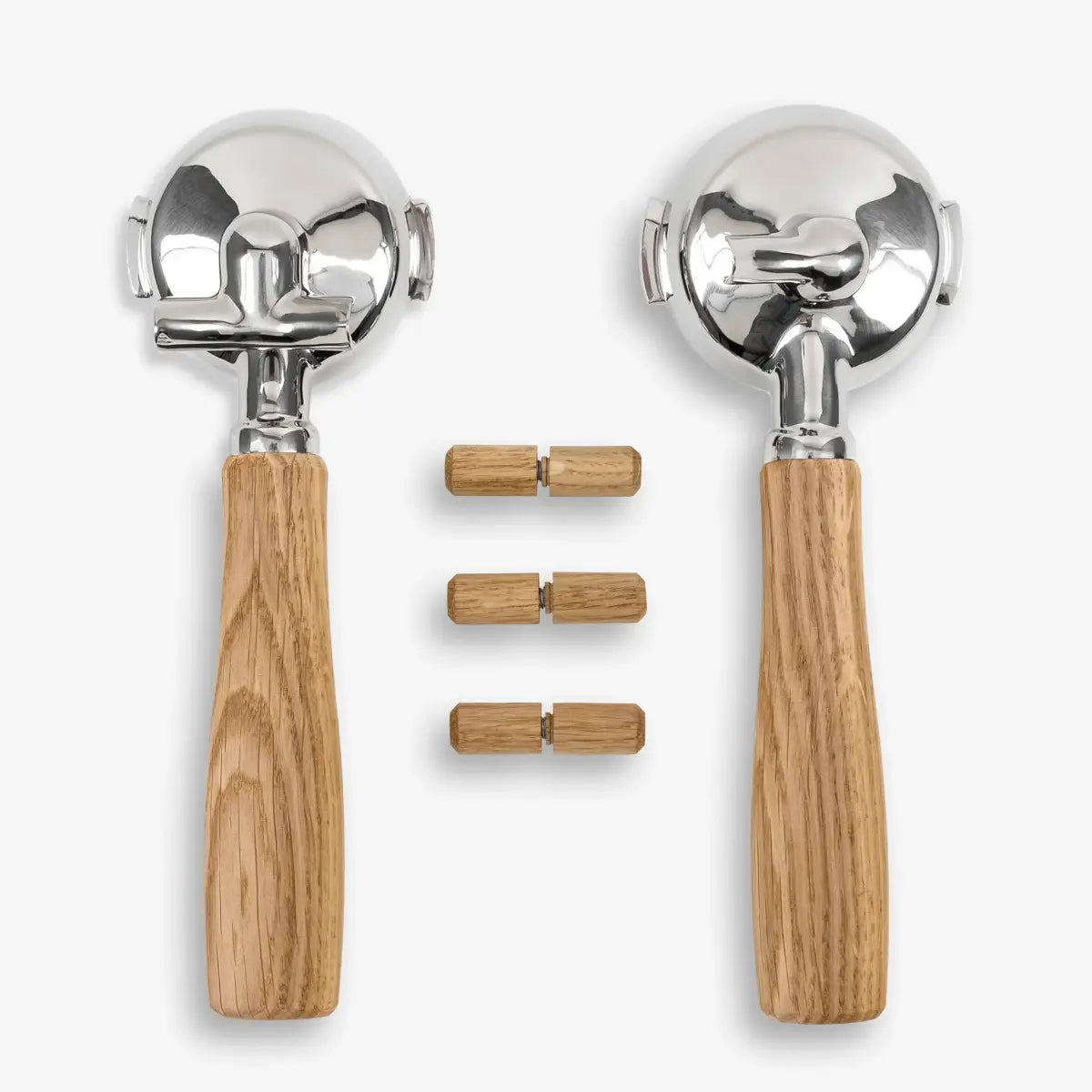 Weidemann Manufaktur Wooden Handle Kit for Sanremo YOU Espresso Machine With Portafilter Oak