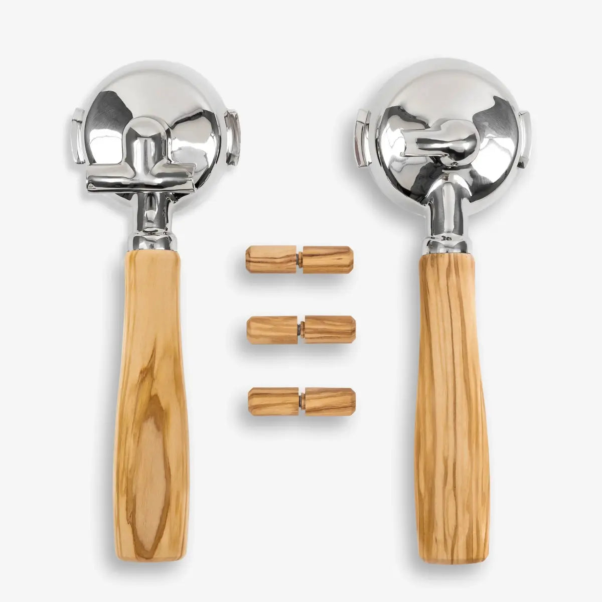 Weidemann Manufaktur Wooden Handle Kit for Sanremo YOU Espresso Machine With Portafilter Olive
