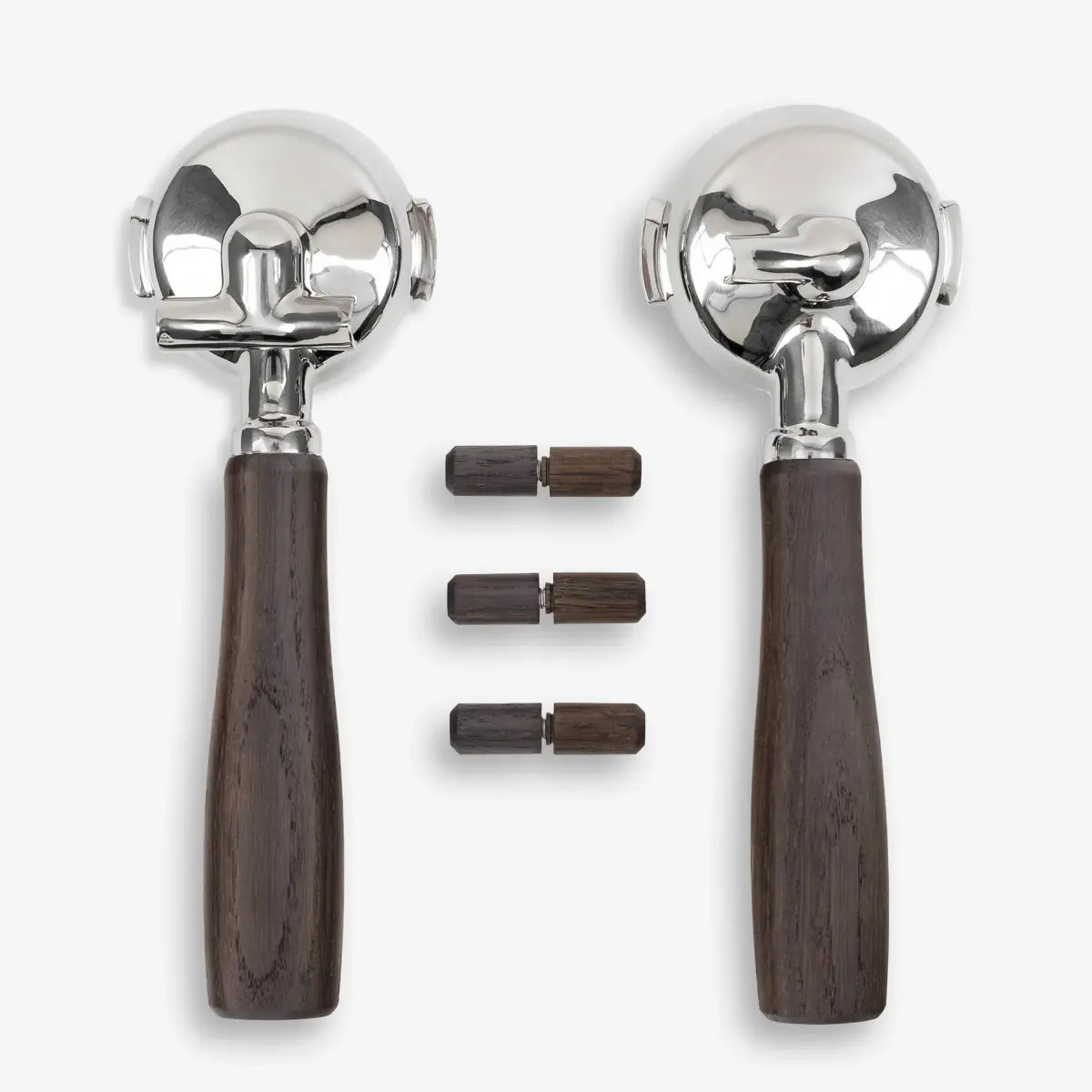 Weidemann Manufaktur Wooden Handle Kit for Sanremo YOU Espresso Machine With Portafilter Smoked Oak