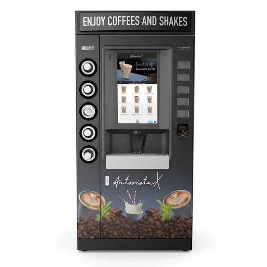  Westomatic Autorista X Coffee Machine - Bean to Cup + 120+ Cups per Day - Coffee Vending Machine - Prime Coffee Suppliers