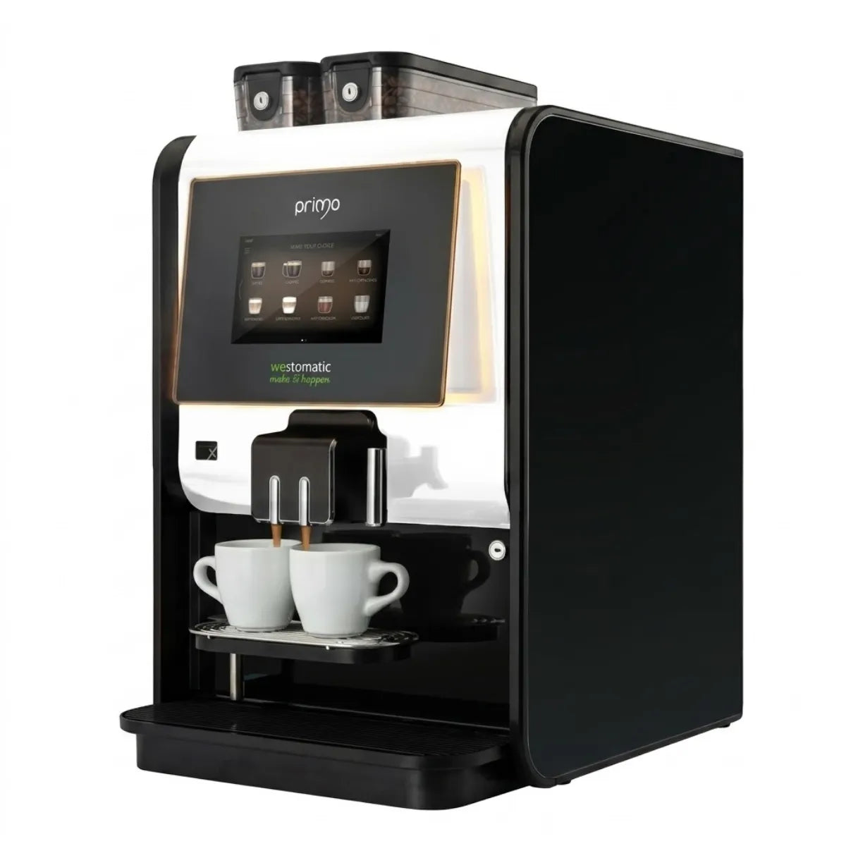 Westomatic Primo Compact X Espresso Machine - Bean to Cup + 100 Cups per Day - Espresso Machine - Prime Coffee Suppliers