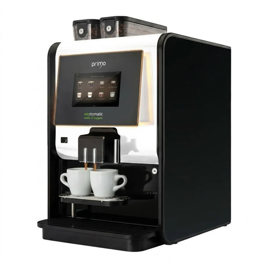 Westomatic Primo Compact X Espresso Machine - Bean to Cup + 100 Cups per Day - Espresso Machine - Prime Coffee Suppliers