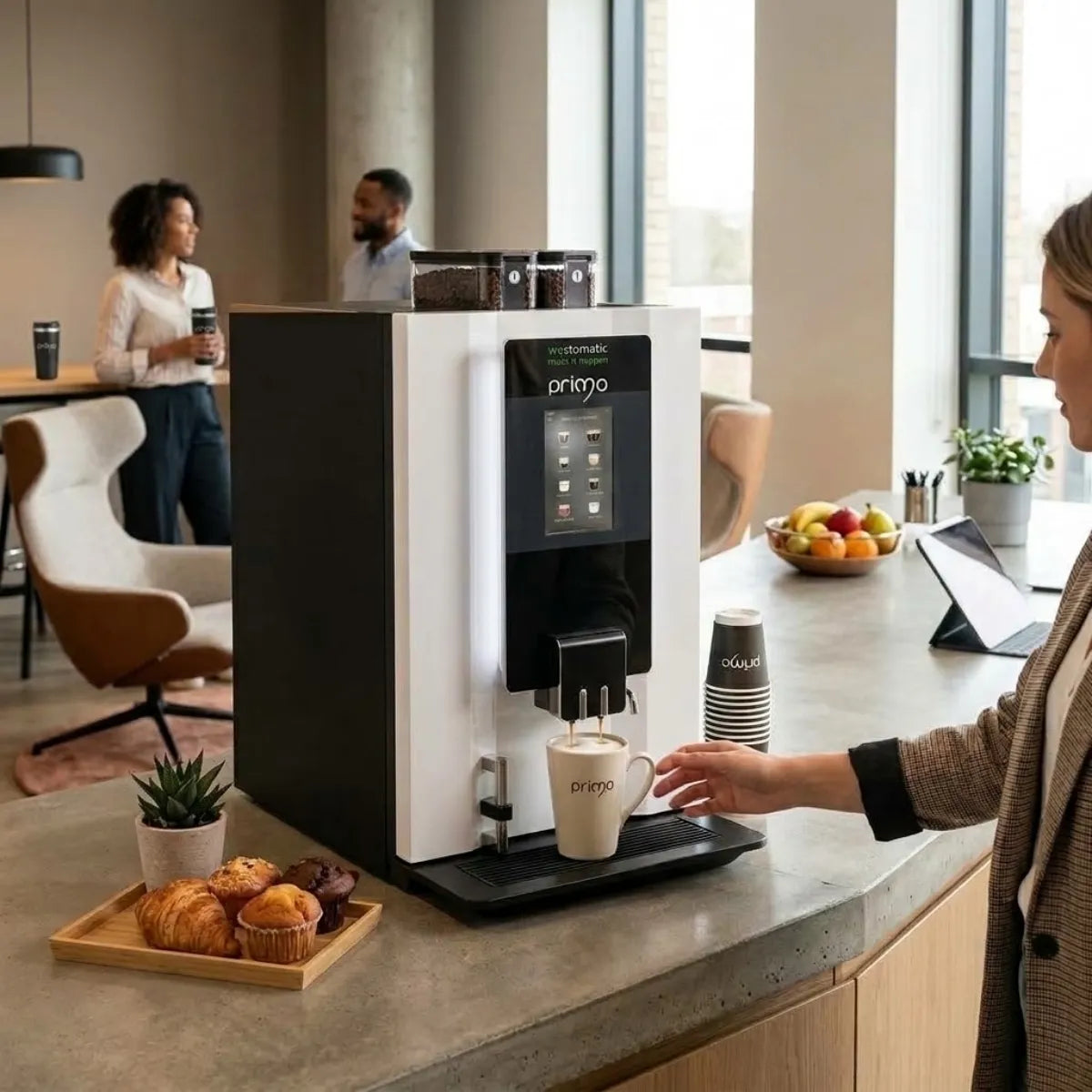 Westomatic Primo X Espresso Machine - Bean to Cup + 1.1Litre Boiler - Espresso Machine - Prime Coffee Suppliers