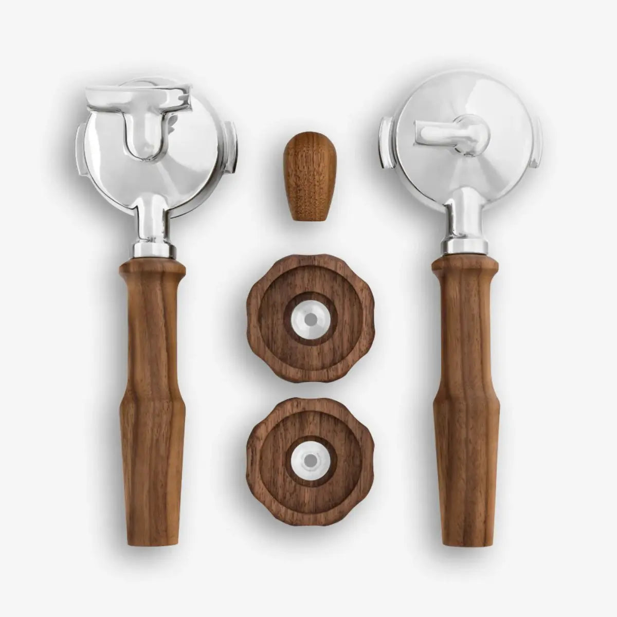 Wiedemann Manufaktur Wooden Handle Kit for Rocket Appartamento TCA Walnut