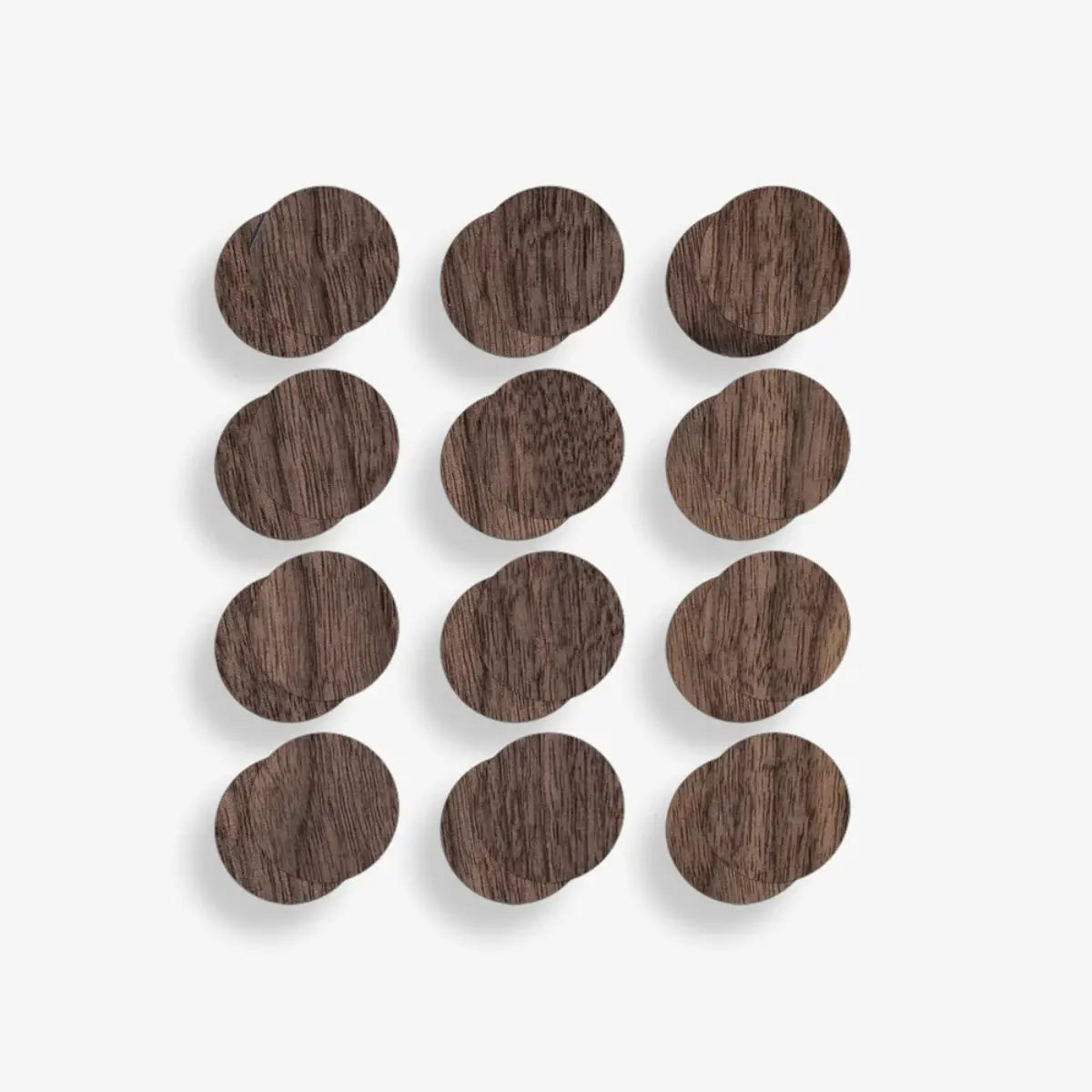 Wiedemann Manufaktur Wooden Magnetic Pads for Rocket Appartamento TCA Walnnut