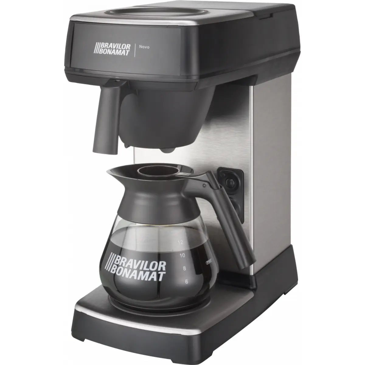 Bravilor - Bravilor Novo Quick Filter Machine - 1 Brewing System, 2 Decanters, 2 Hot Plates - Filter Coffee Machine - Prime Coffee Suppliers