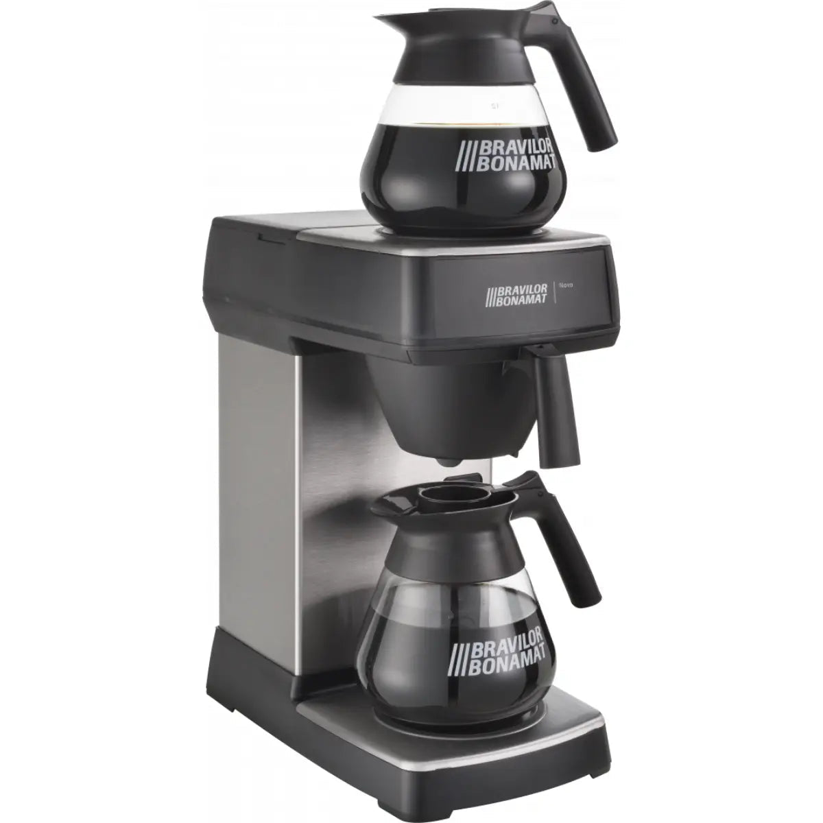 Bravilor - Bravilor Novo Quick Filter Machine - 1 Brewing System, 2 Decanters, 2 Hot Plates - Filter Coffee Machine - Prime Coffee Suppliers