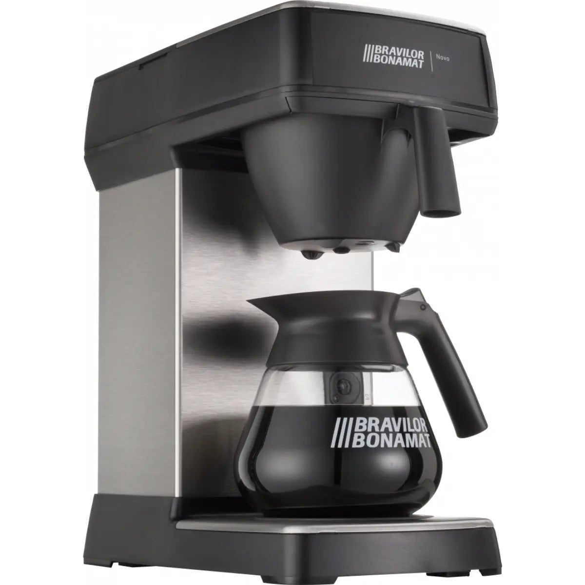 Bravilor - Bravilor Novo Quick Filter Machine - 1 Brewing System, 2 Decanters, 2 Hot Plates - Filter Coffee Machine - Prime Coffee Suppliers
