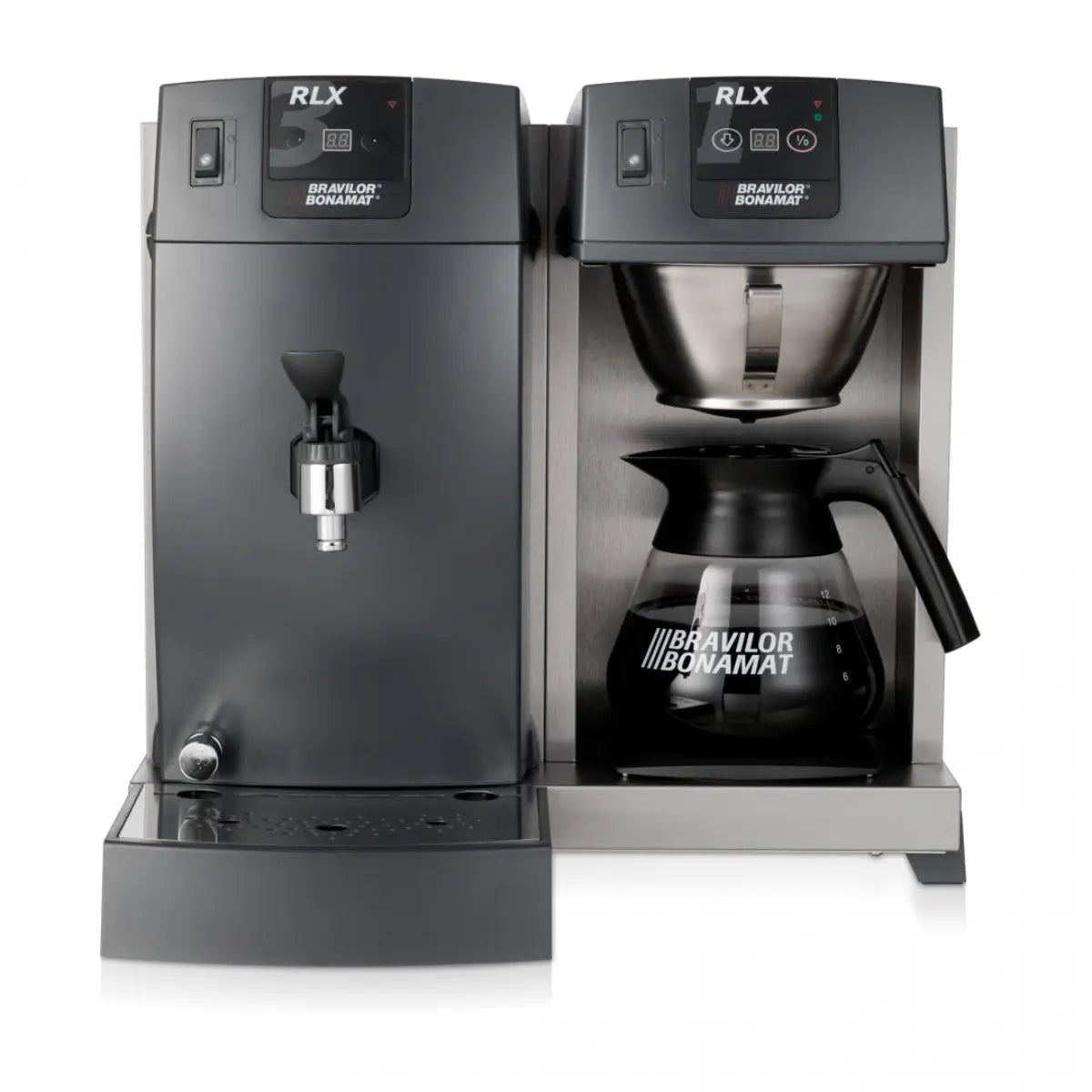 Bravilor - Bravilor RLX 31 Table Top Machine + Decanters | Hot Plate | Brewing System - Filter Coffee Machine - Prime Coffee Suppliers