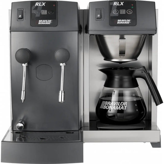 Bravilor - Bravilor RLX 41 Table Top Machine + Decanters | Hot Plate | Brewing System - Filter Coffee Machine - Prime Coffee Suppliers